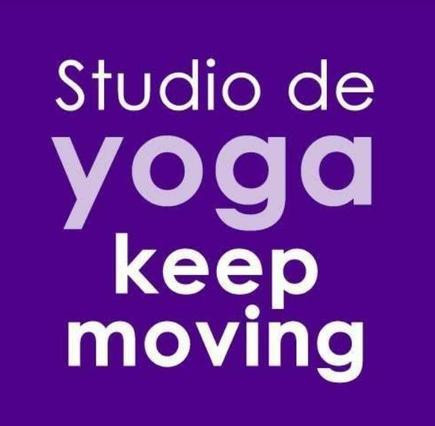 Yoga studio keep moving