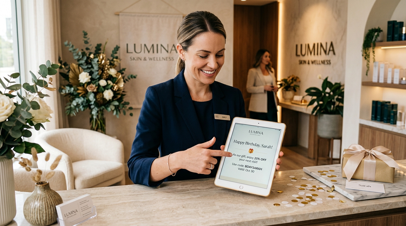 Comment Créer des Campagnes d'Anniversaire et de Dates Spéciales qui Génèrent des Rendez-vous pour les Salons, Barbiers et Cliniques au Portugal