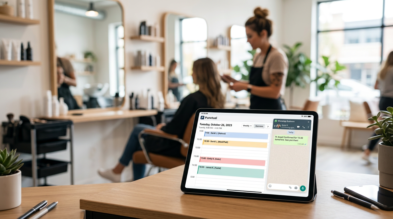 WhatsApp Business para Marcações em Portugal: Mantenha Salões e Clínicas Organizados com Punctual