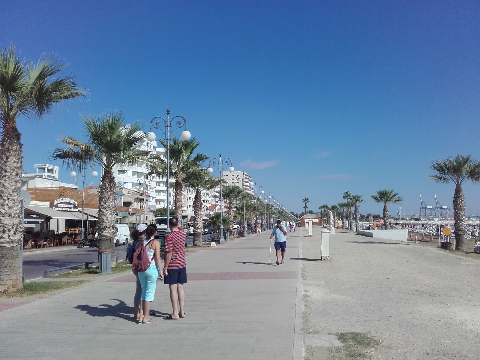 Picture of Stroll Along Finikoudes Promenade