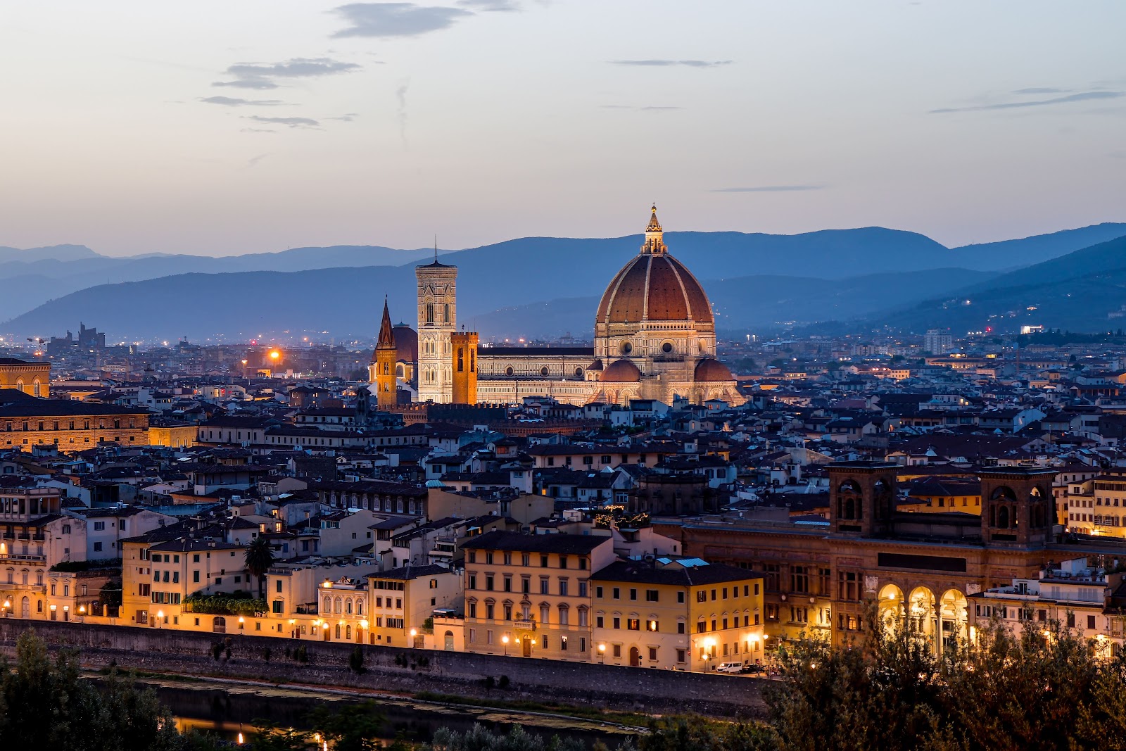 Picture of Sunrise at Piazzale Michelangelo