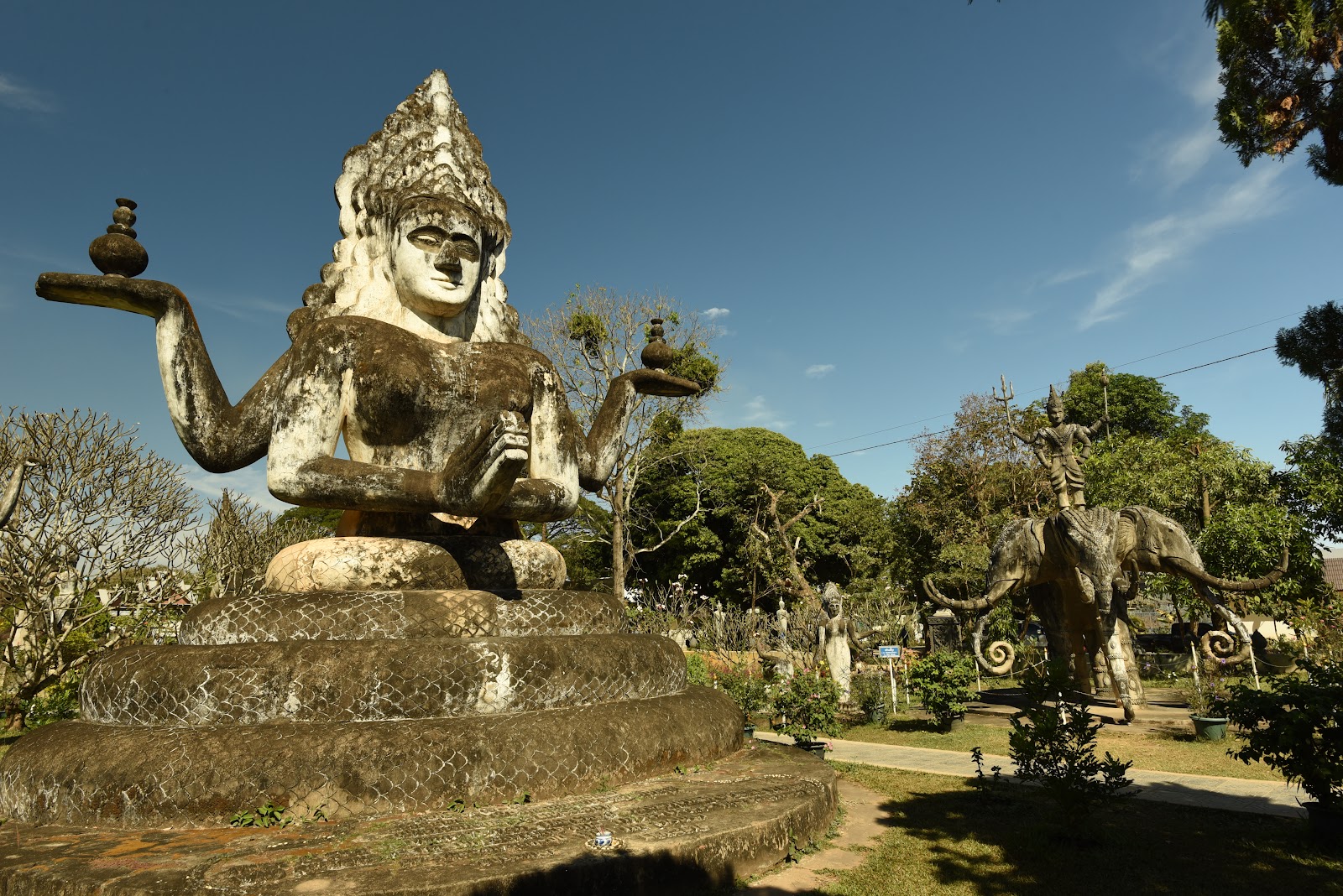 Picture of Relax at Buddha Park (Xieng Khuan)