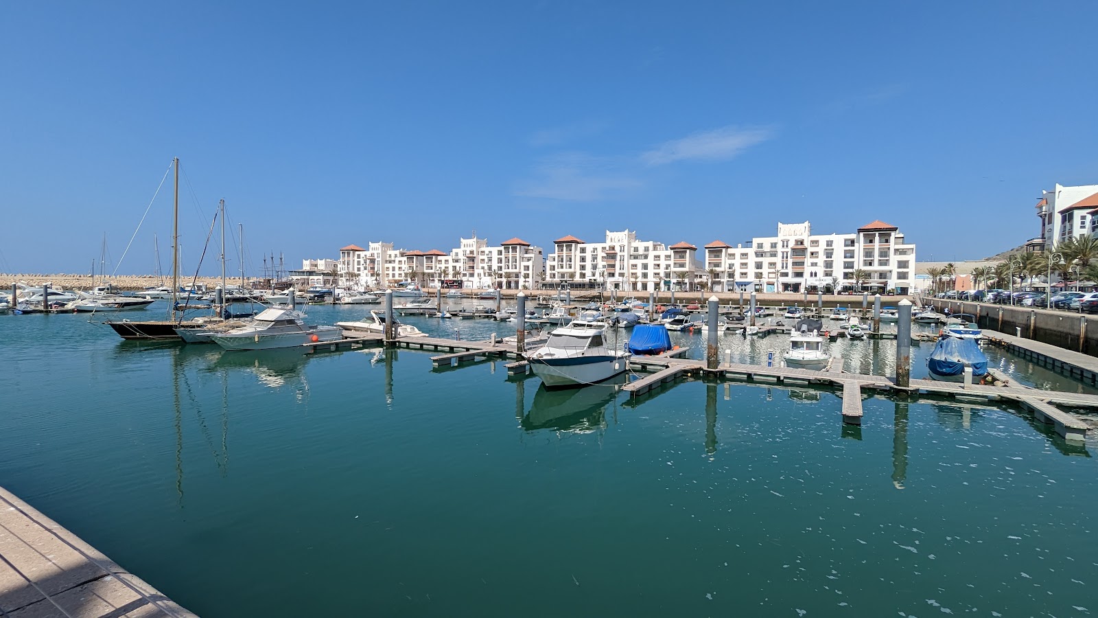 Picture of Relax at the Marina of Agadir