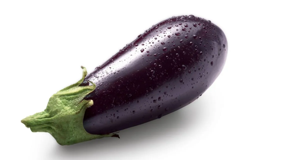 eine Aubergine