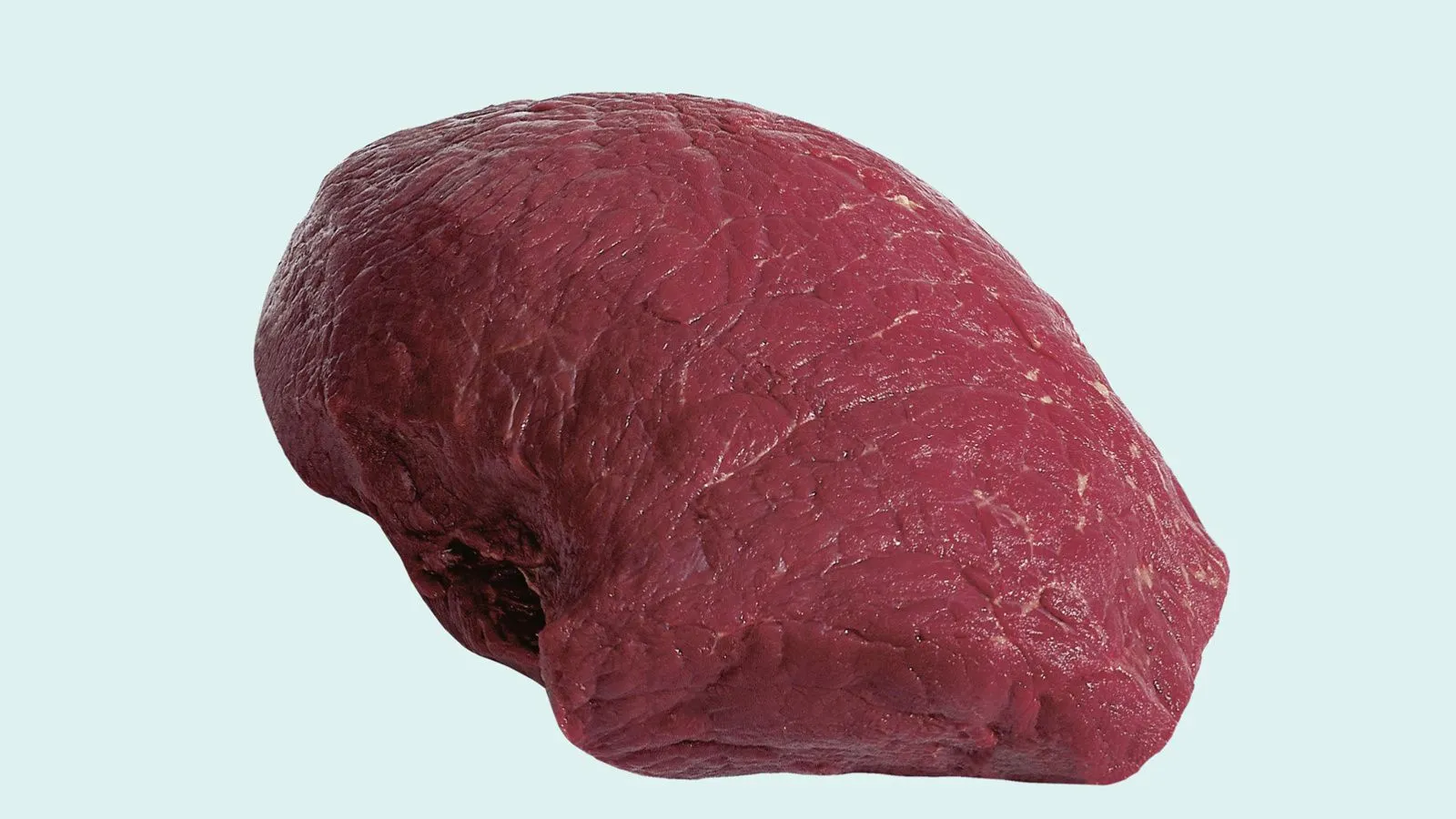 Ein Stück rohes Pferdefleisch