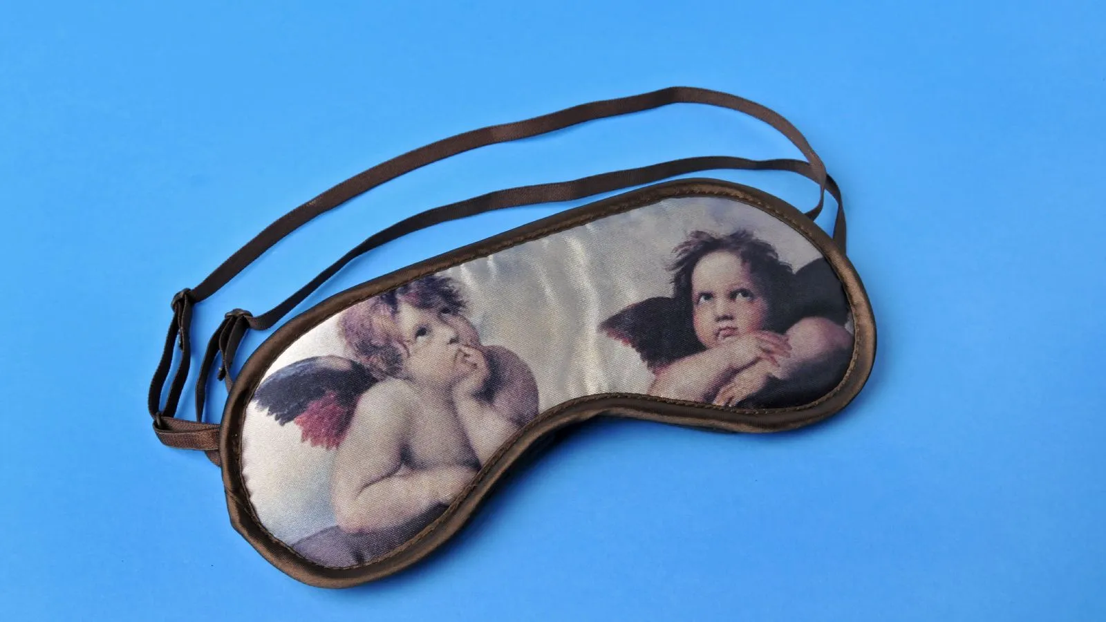 Schlafmaske mit Putten