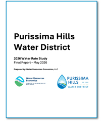 Cover of the 2026 Water Rate Study