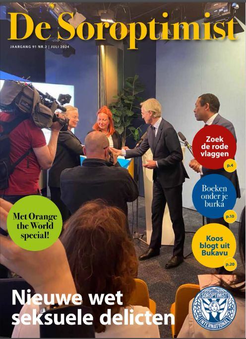 Our first digital magazine "the Soroptimist" is a fact.