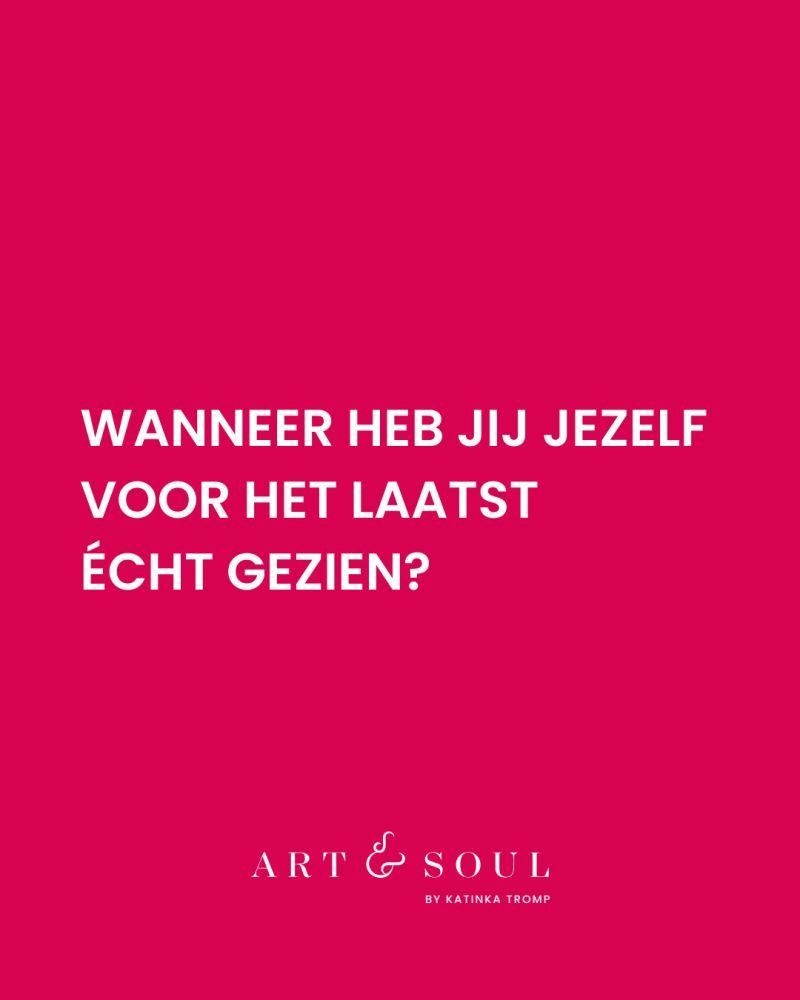 Op een dag kijk je in de spiegel… en je herkent jezelf niet meer.