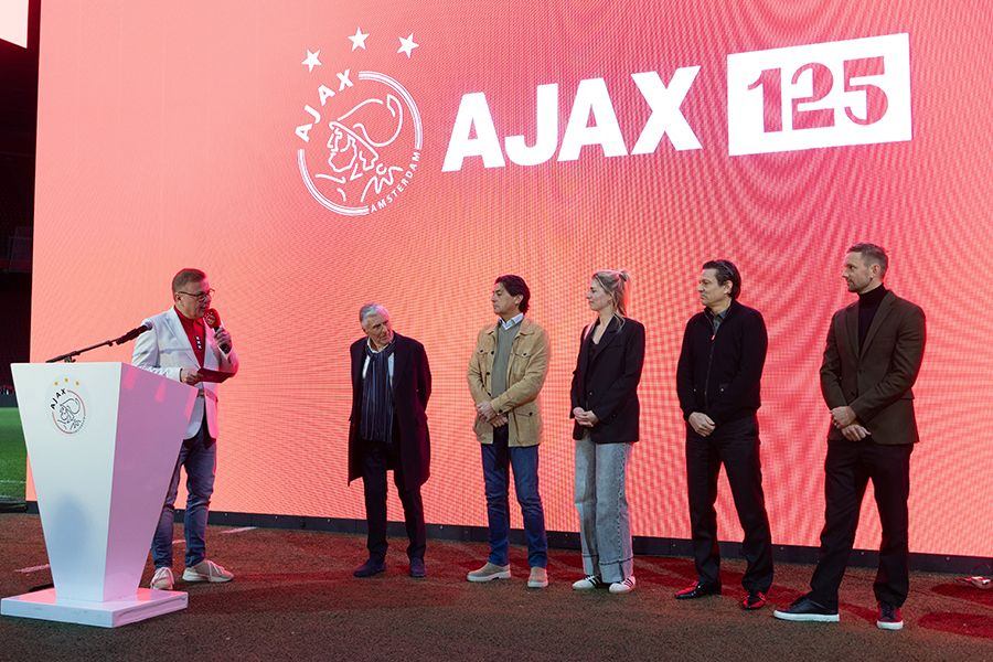 Ajax celebrated its 125th anniversary in style on Tuesday evening in the Johan Cruijff ArenA