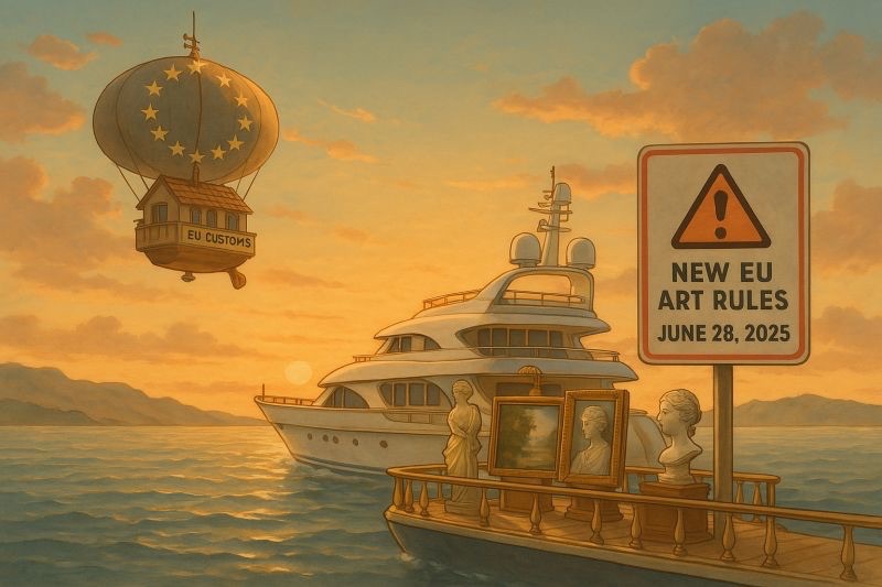 Owners, Captains, Managers: Carrying Art? EU Customs Will Be Watching (New Import Rules from June 28, 2025)