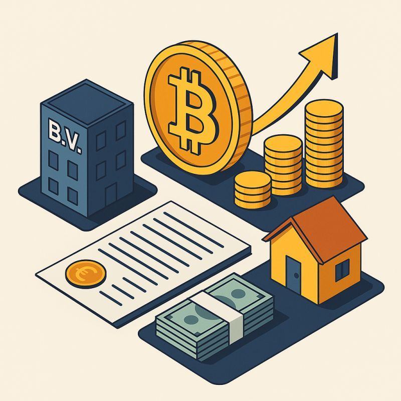 Bitcoinlending Nog dit jaar is het mogelijk om via jouw BV geld te lenen op je Bitcoin — mits je die eerst in je BV hebt ondergebracht.