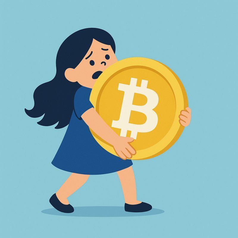 Jouw jonge dochter is de Bitcoin Queen