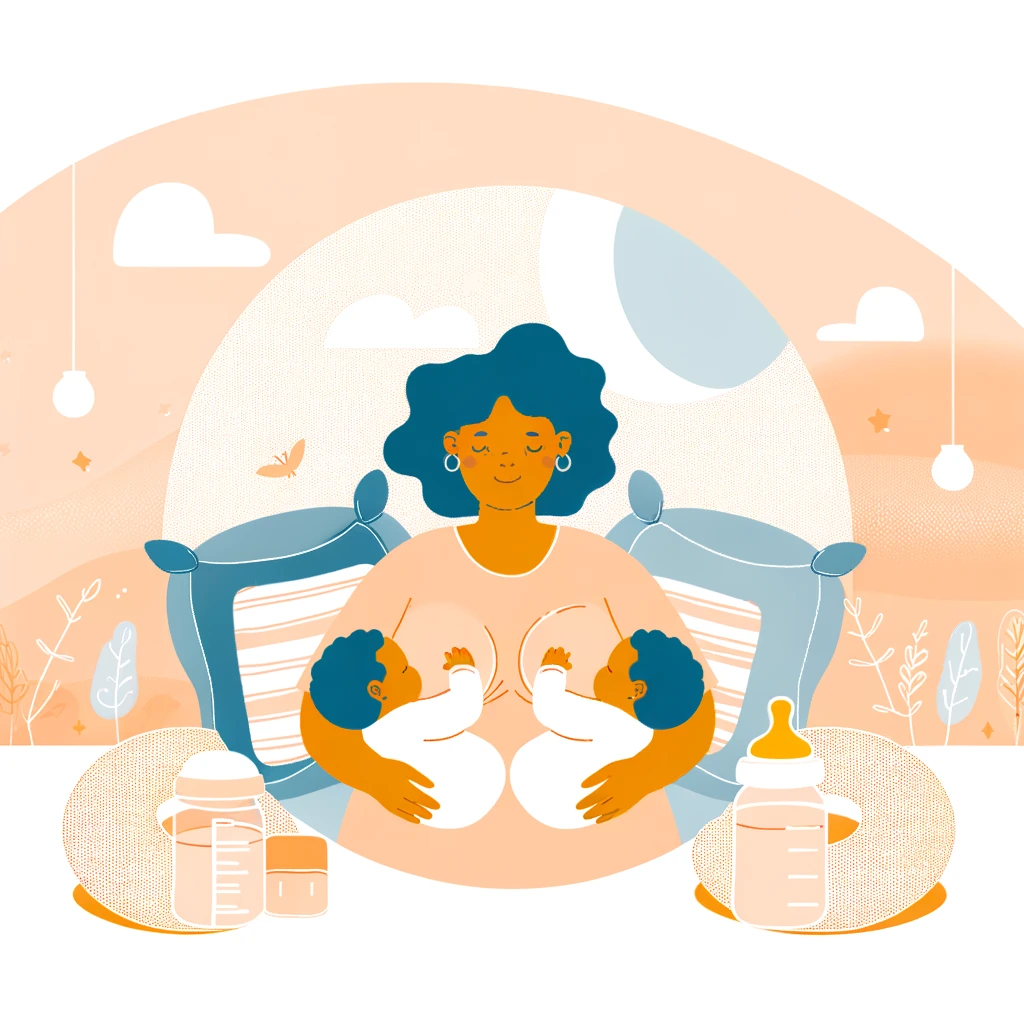Borstvoeding geven aan een tweeling: Tips en Advies