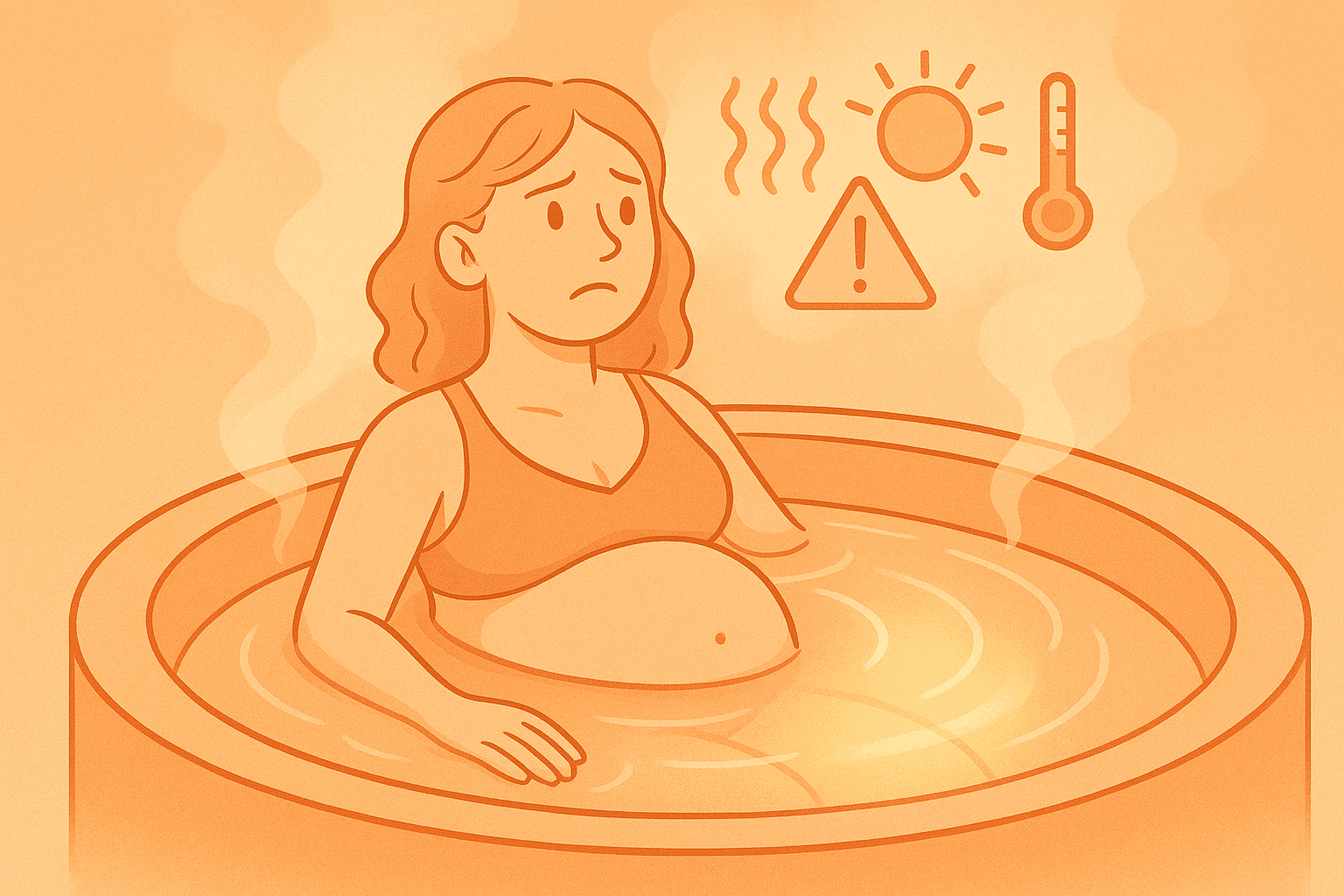 Jacuzzi tijdens de zwangerschap