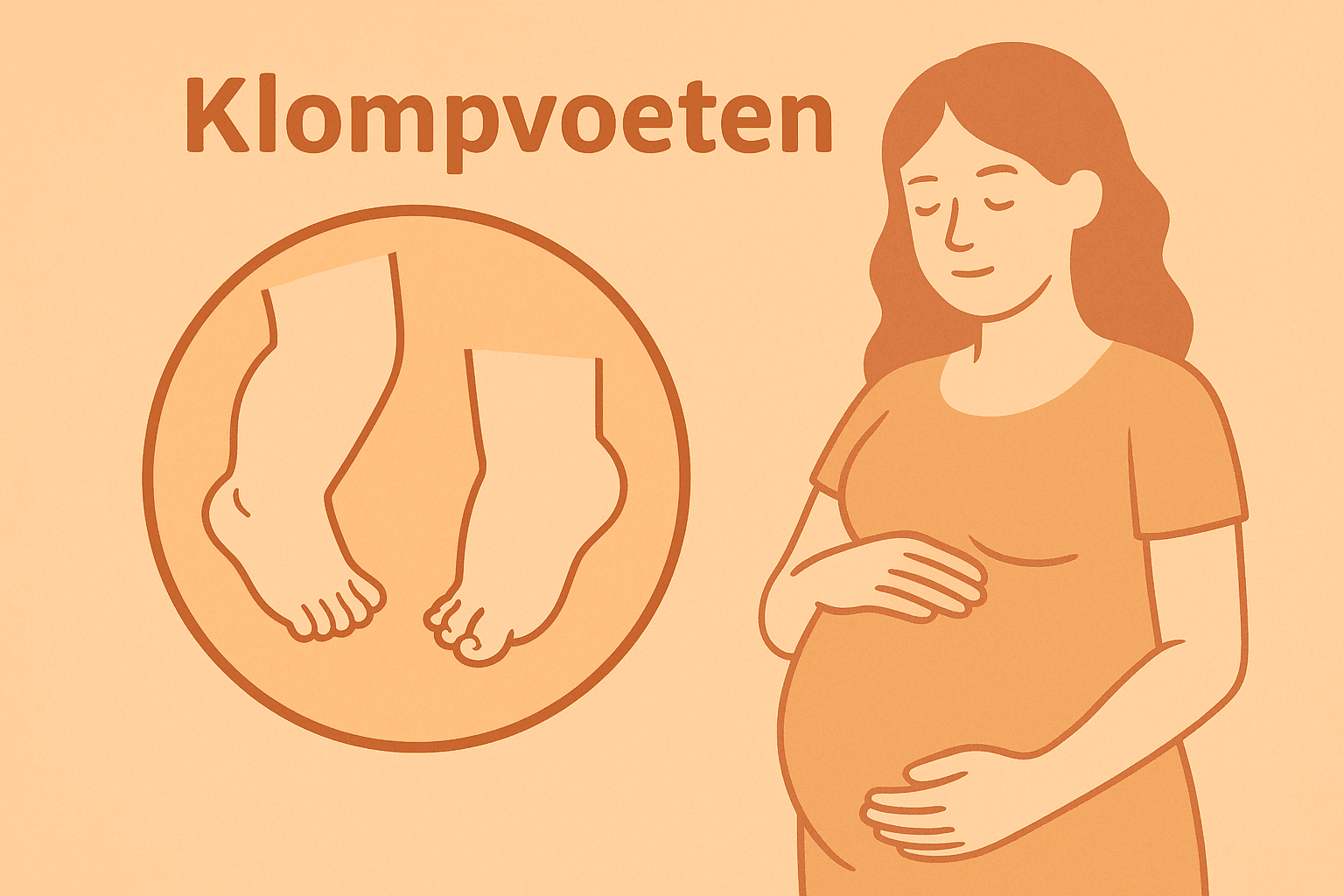 Baby met klompvoeten