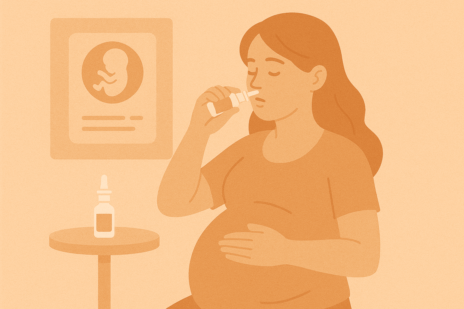 Neusspray gebruiken tijdens de zwangerschap