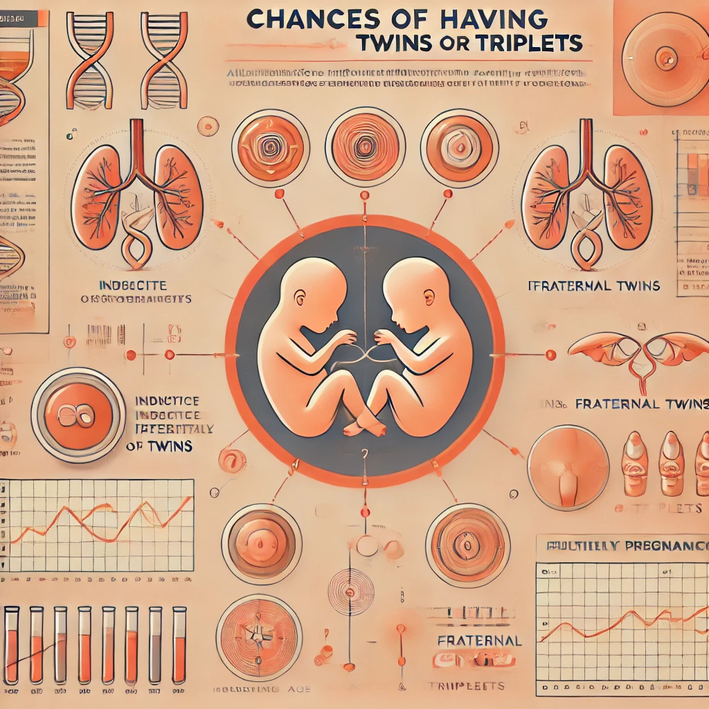 Wat zijn de kansen op een tweeling of drieling?