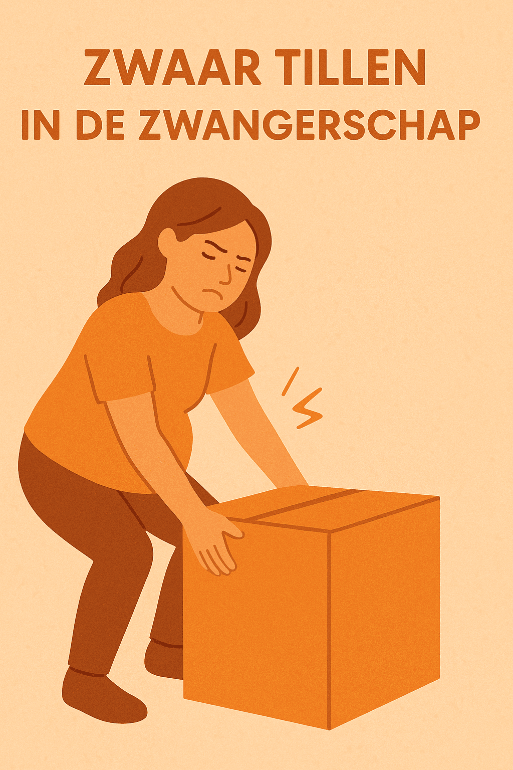 Zwaar tillen in de zwangerschap