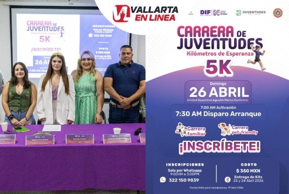 Carrera de Juventudes DIF Vallarta 2026
