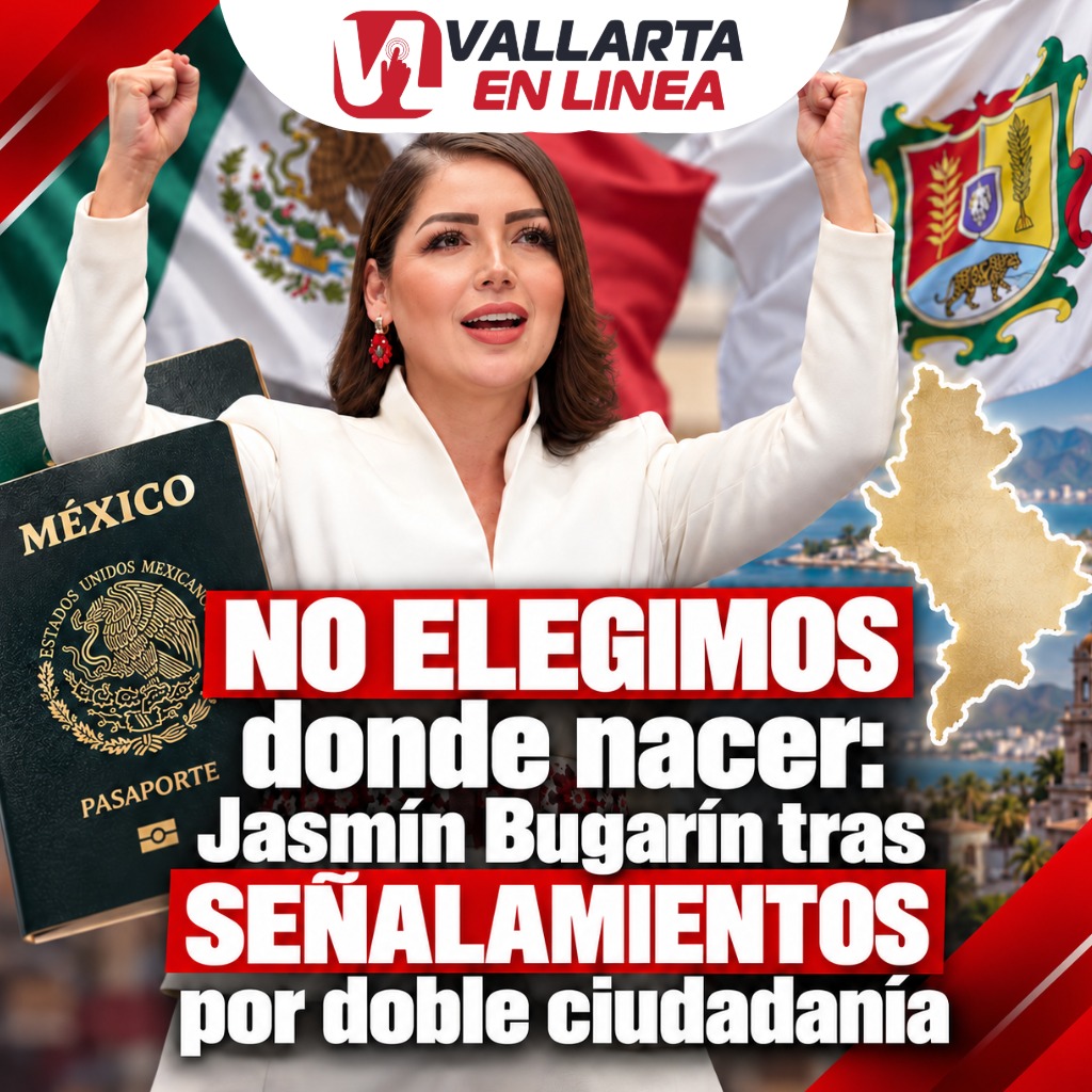 Jasmín Bugarín doble nacionalidad