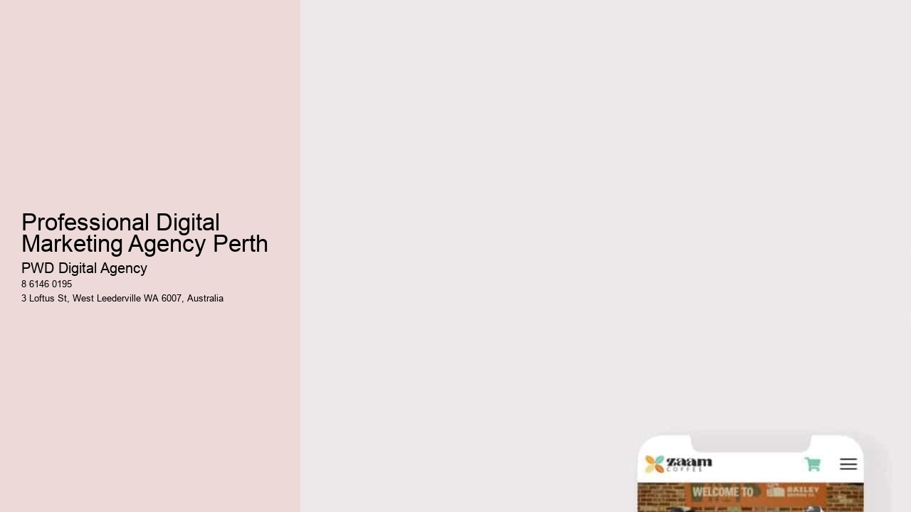 Professional Digital Marketing Agency Perth