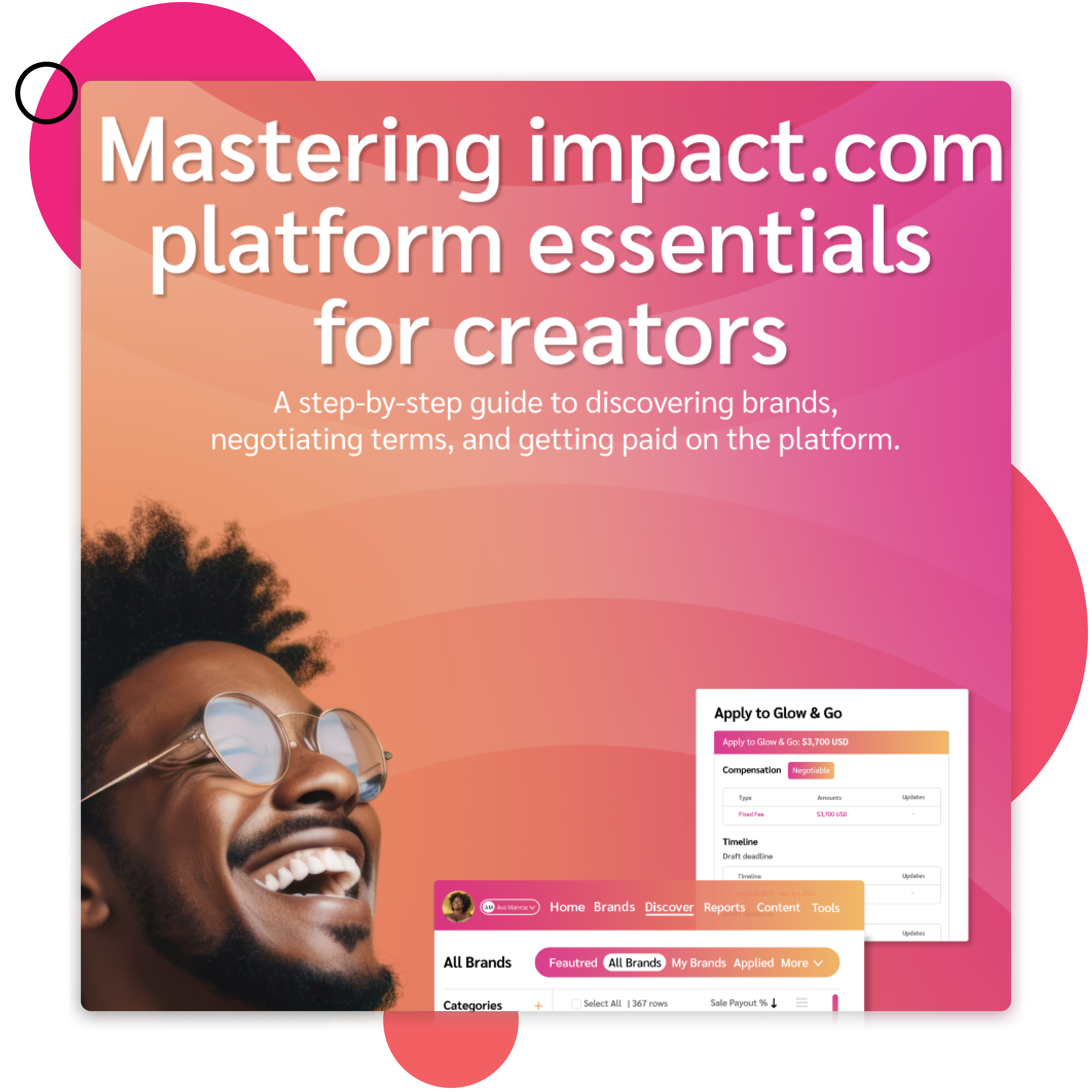 Preview of PXA’s Mastering impact.com Platform Essentials for Creators, free to download in PDF format below