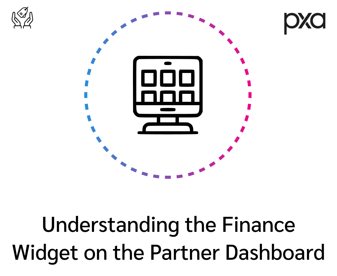 Understanding the Finance Widget on the Partner Dashboard