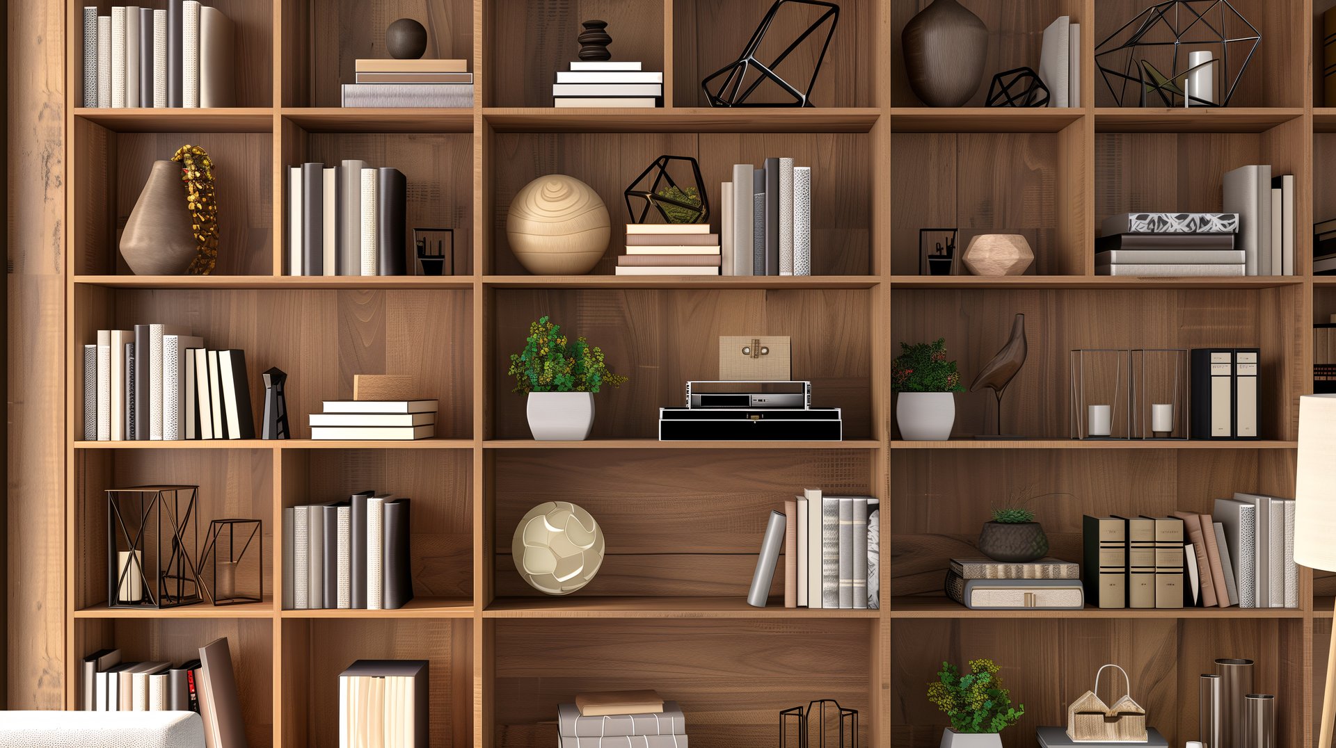 Tips para decorar tu estantería con estilo | Habitat Inmobiliaria, image size:1920x1076