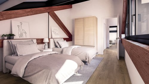 dormitorio secundario adosados