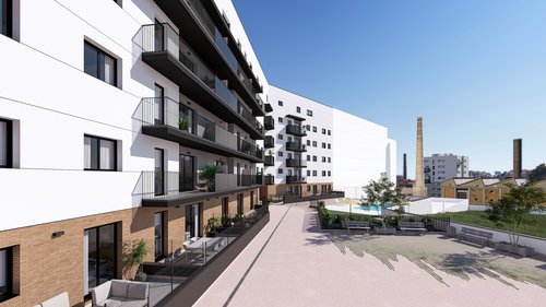 Zonas Comunes exterior Pisos Sala Badrinas