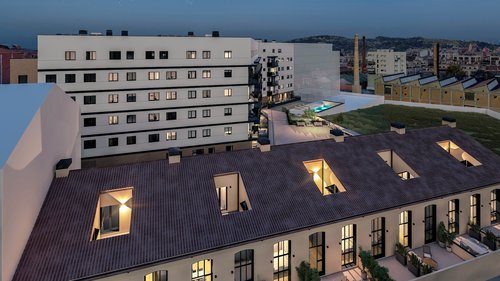 Vista Adosados Sala Badrinas