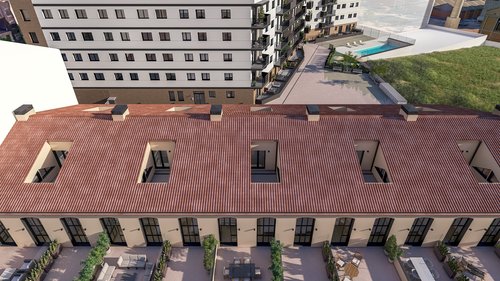 Vista Adosados 2 Sala Badrinas