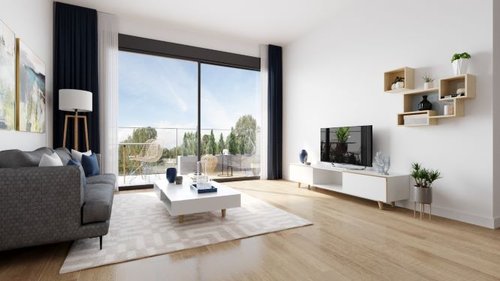 Infografía interior salon 1