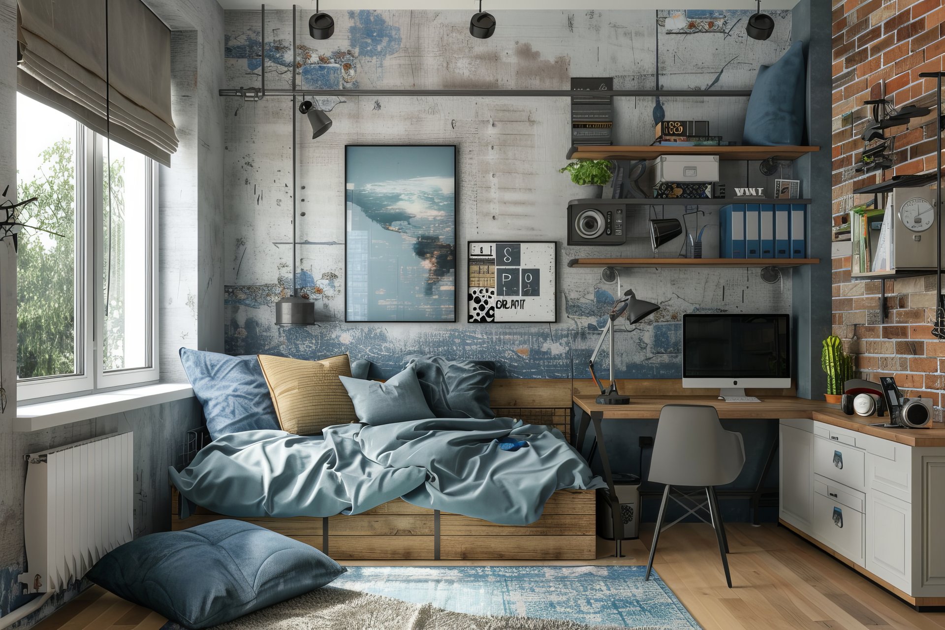 Qué color elegir para habitaciones juveniles? | Habitat Inmobiliaria, image size:1920x1280