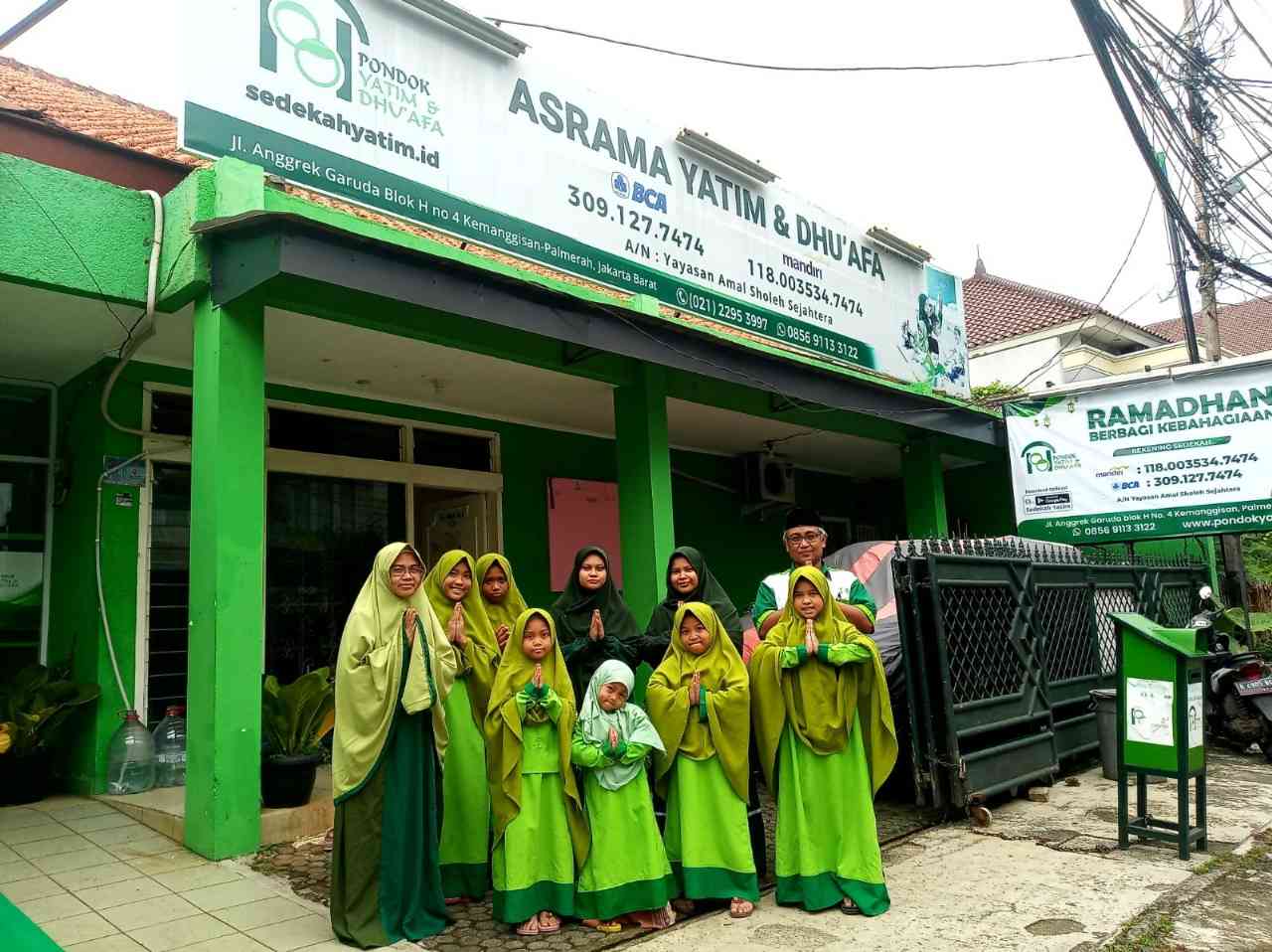 Sedekah Untuk Kebutuhan Asrama Yatim Dan Dhuafa Slipi