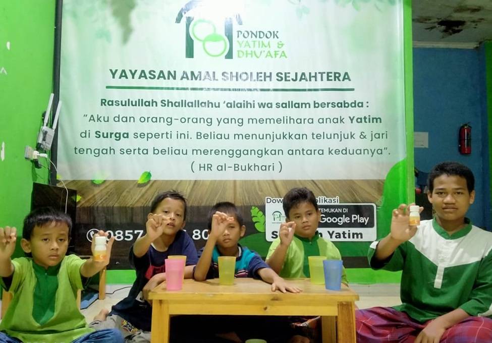 Pentingnya Asupan Pangan dan Vitamin bagi Anak Yatim Dhuafa