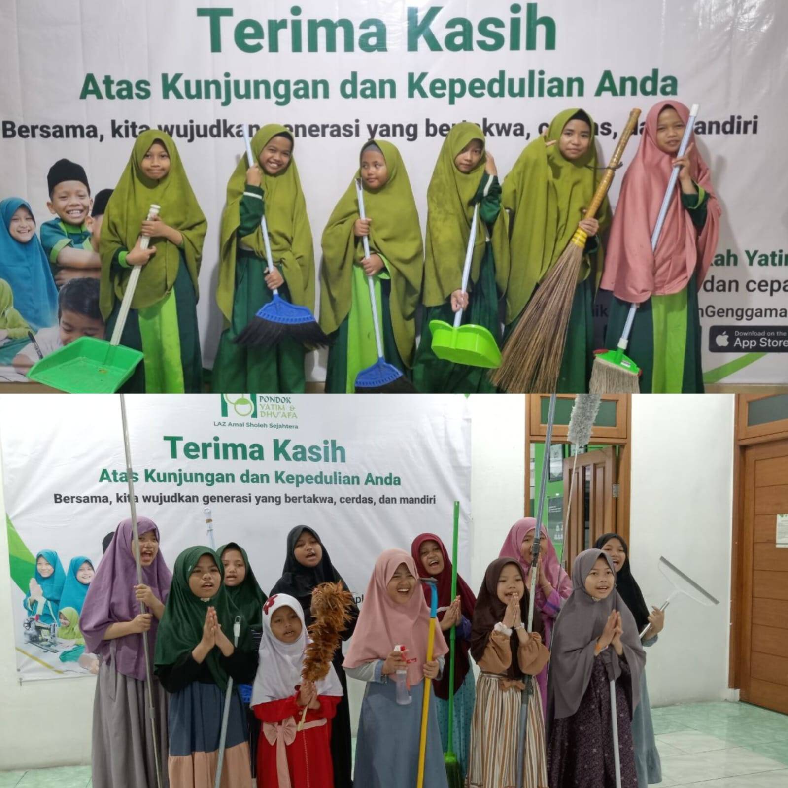 Sambut Ramadhan 1447 H Dengan Suka Cita, Anak Asuh Pondok Yatim & Dhu'afa Laksanakan Bersih-bersih Asrama