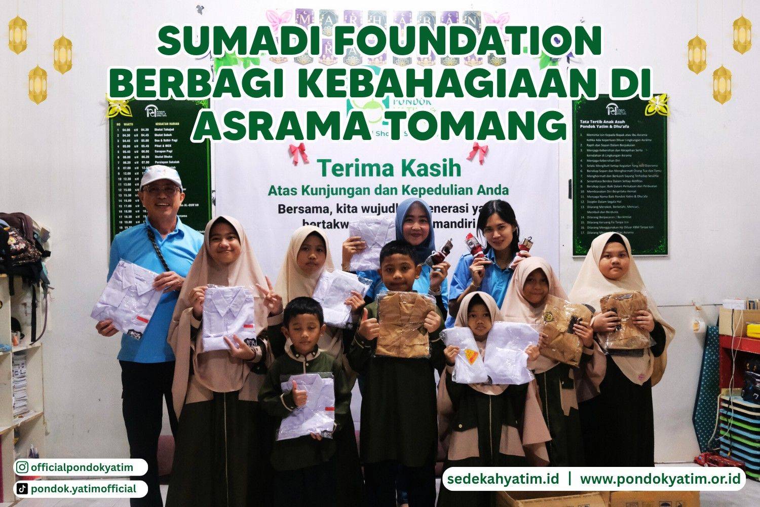 Ramadan Berbagi Kebahagiaan: Sumadi Foundation Ajak Anak Asuh Pondok Yatim Dhuafa Asrama Tomang Nonton dan Bukber