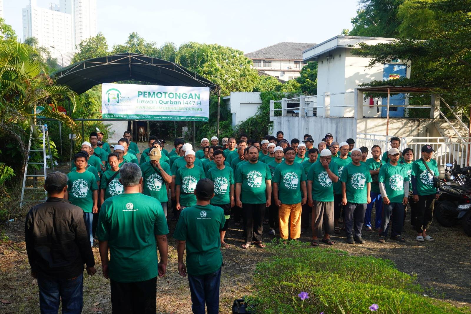 Pondok Yatim & Dhu'afa Menyelenggarakan Pemotongan Hewan Qurban