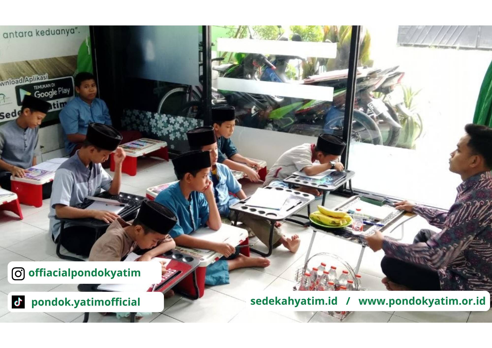 Bimbel Anak Panti Asuhan Srengseng, Ikhtiar Mencetak Generasi Cerdas