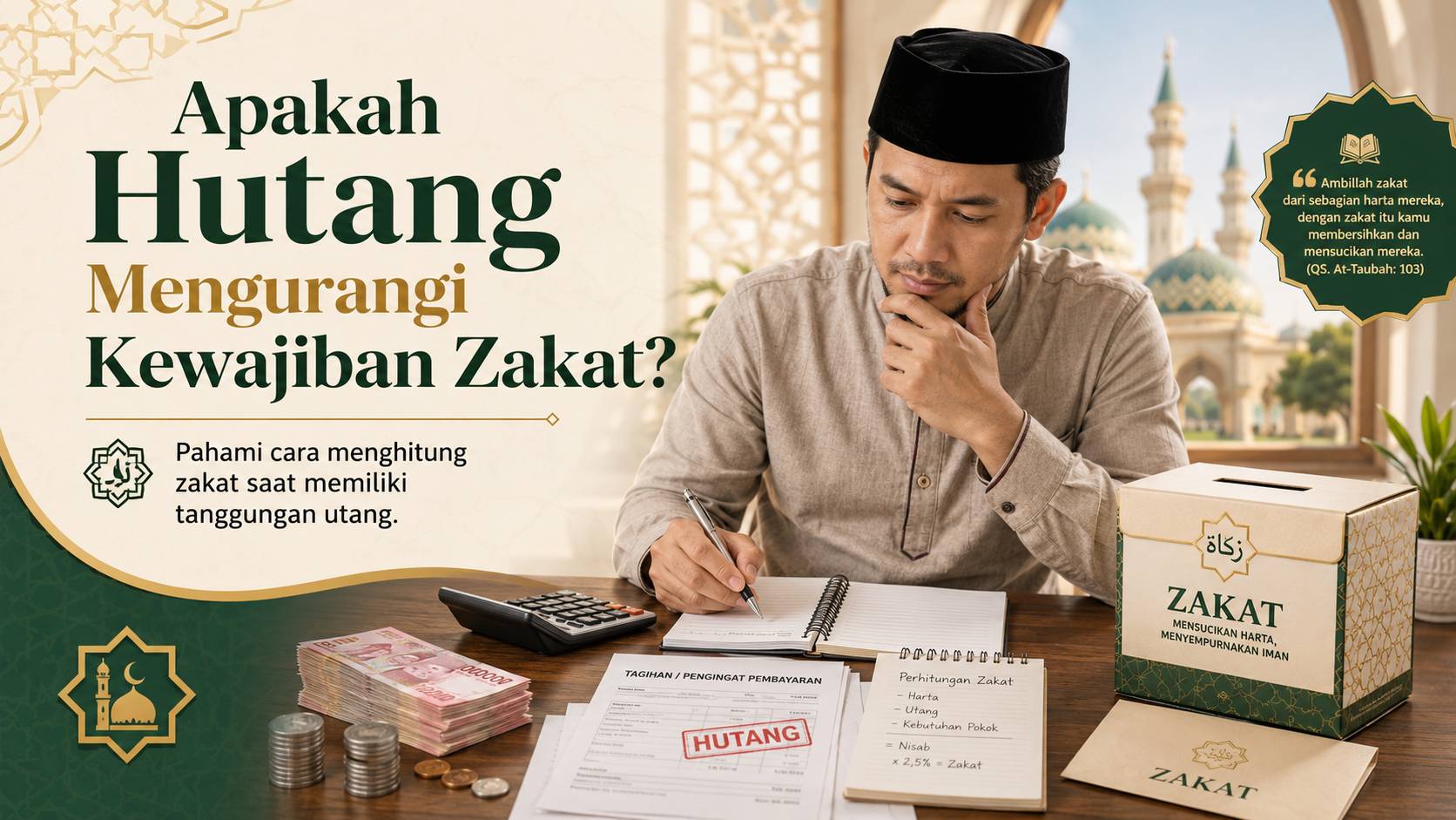 Apakah Hutang Mengurangi Kewajiban Zakat?Inilah Penjelasan Yang Perlu Diketahui