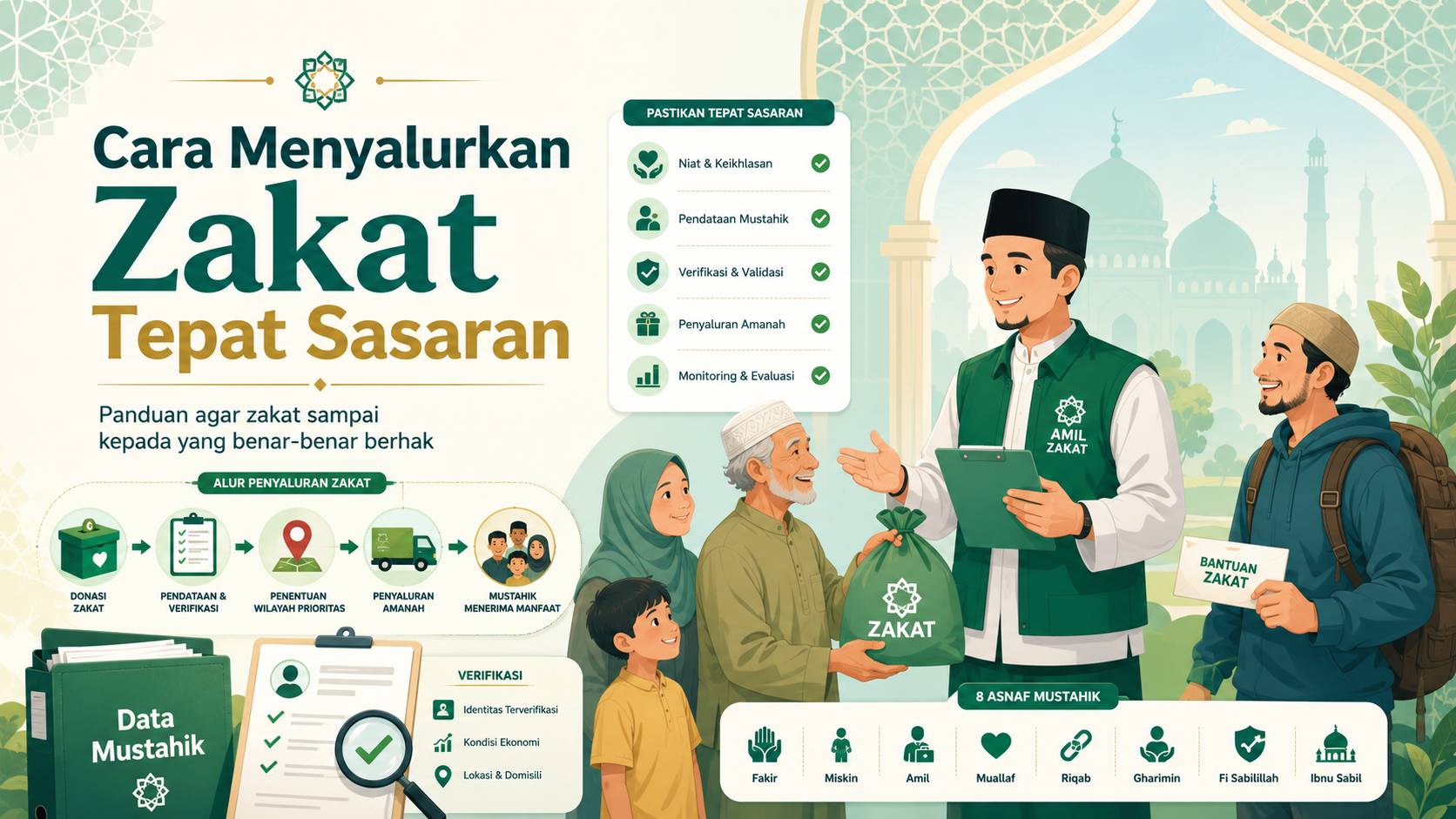 Cara Menyalurkan Zakat Tepat Sasaran