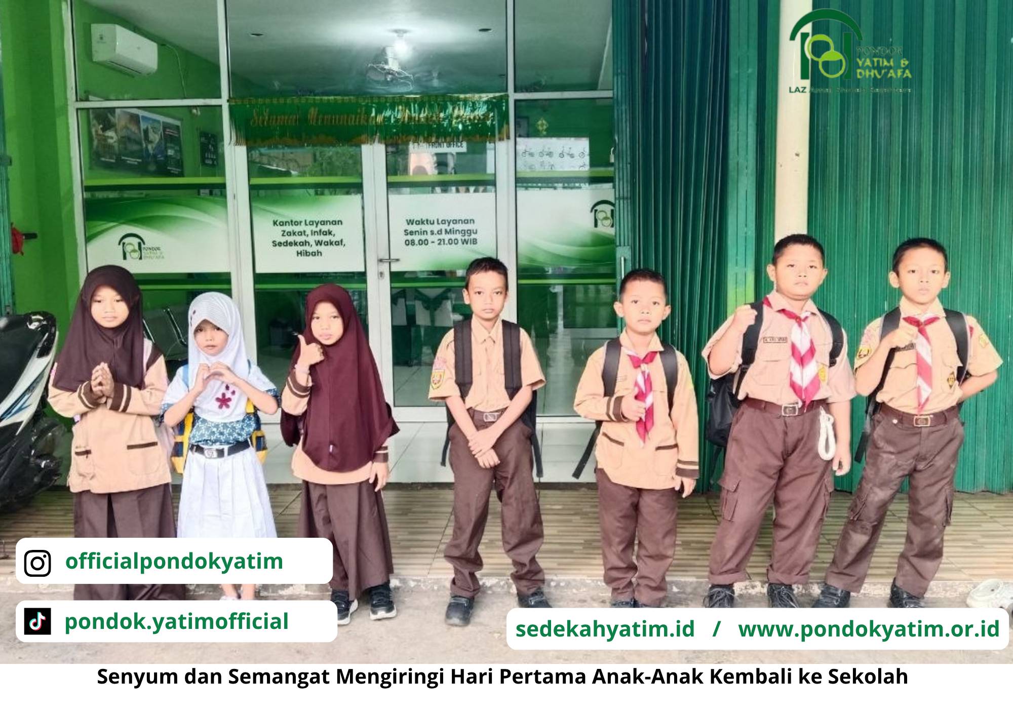 Liburan Usai, Anak-Anak Kembali ke Sekolah dengan Semangat Baru