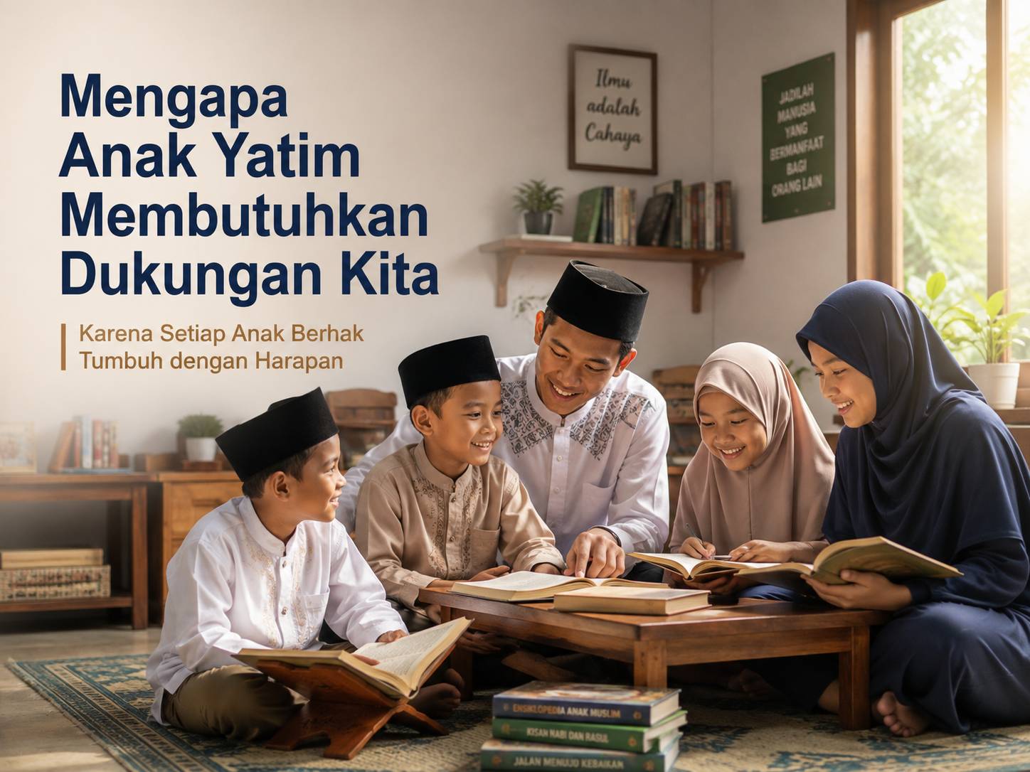 Mengapa Anak Yatim Membutuhkan Dukungan Kita: Karena Setiap Anak Berhak Tumbuh dengan Harapan