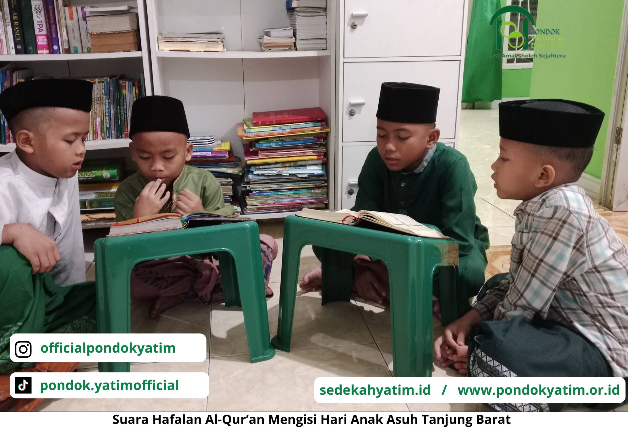 Menjaga Hafalan, Menumbuhkan Cinta Al-Qur’an di Panti Asuhan Tanjung Barat