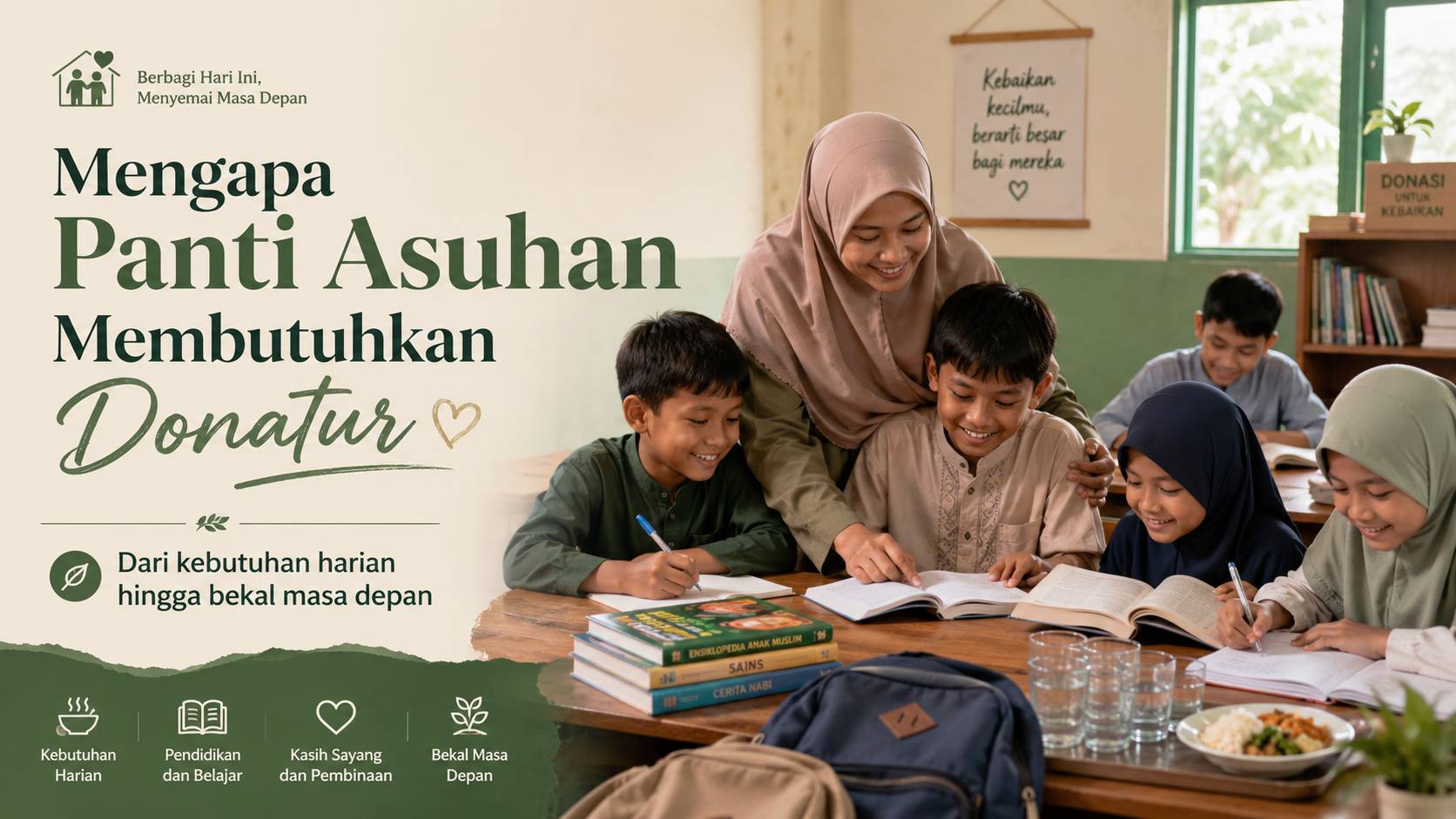 Mengapa Panti Asuhan Membutuhkan Donatur: Dari Kebutuhan Harian hingga Bekal Masa Depan