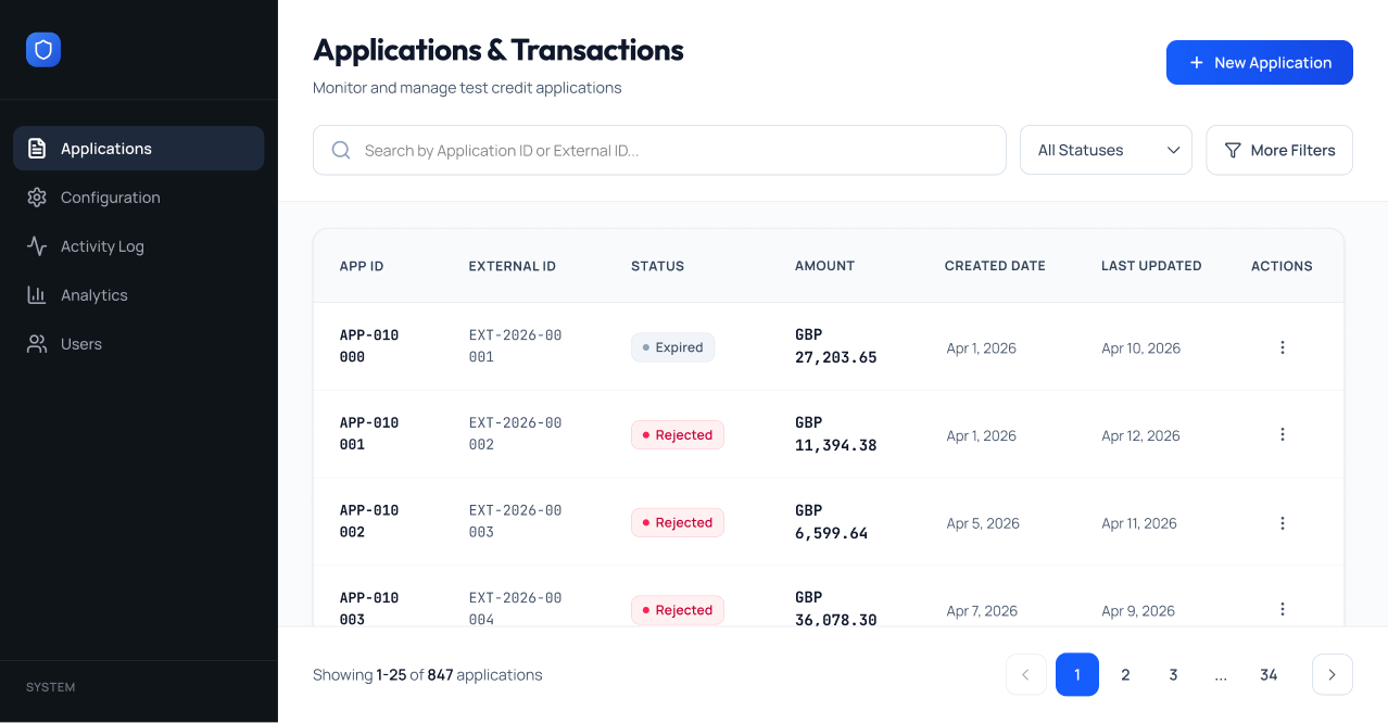 Custom Credit Emulator: QA Testing 2-3x Faster in 3 Months