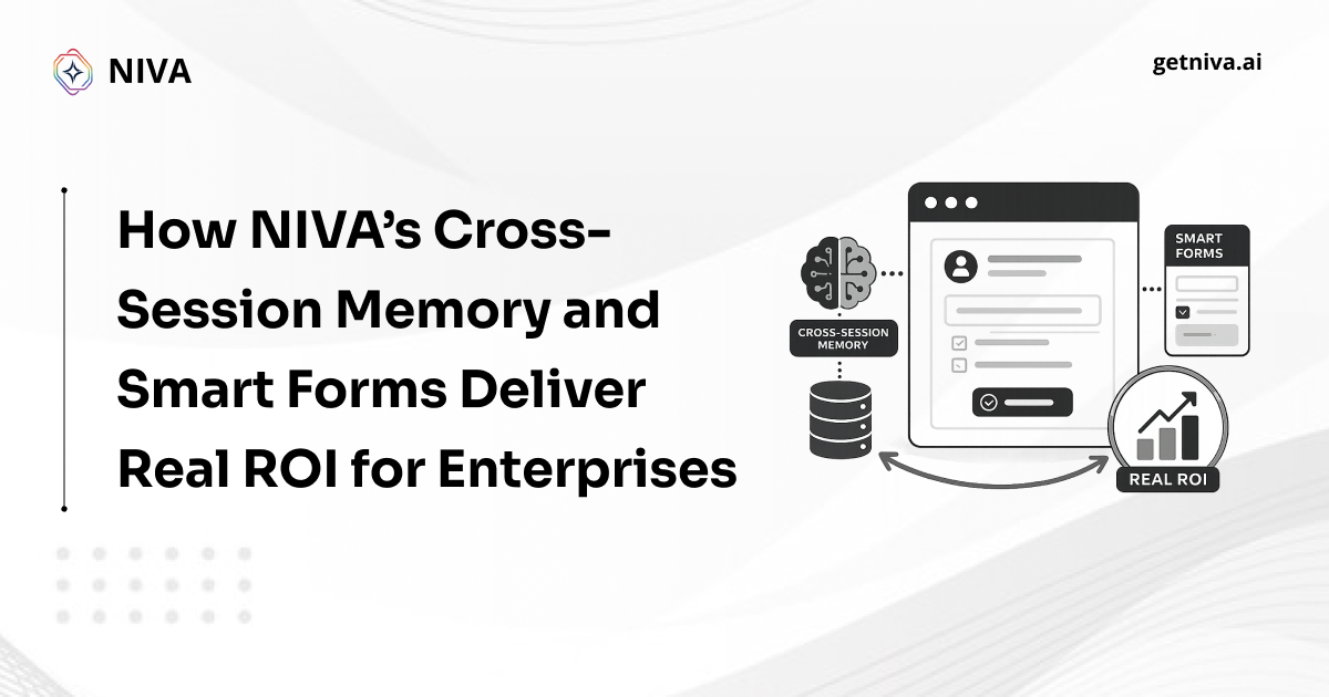 How NIVA's Cross-Session Memory and Smart Forms Deliver Real ROI for Enterprises