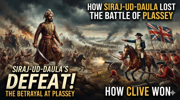 How Siraj-ud-Daula Lost the Battle of Plassey
